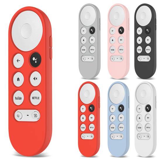 Soft Silicone Shockproof TV Remote Control Protective Cover Protector Case for Google Chromecast 2020
