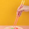 5 Pairs Reusable Plastic Chopsticks BPA-Free Dishwasher-Safe Non-Slip Fiberglass Chopsticks Chinese Japanese Chopstick Gift Set
