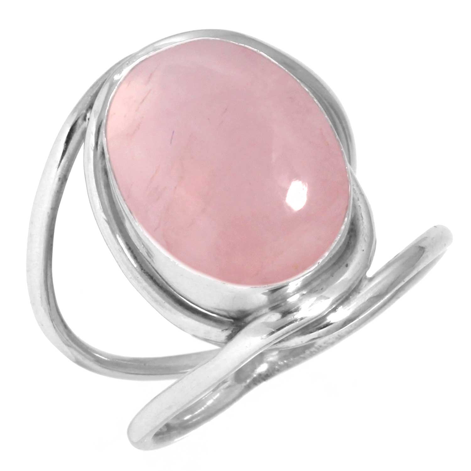 

Кольцо из стерлингового серебра 925 пробы с драгоценными камнями, ювелирные изделия ручной работы, подарок на День благодарения, малахит, лунный камень, розовый кварц, красный камень, дымчатый топаз, тигровый глаз 6.5 розовый кварц