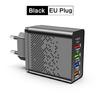 5 Port Charging Station with PD48W Fast Charging Technology 4 USB 3.1 Interfaces Travel Friendly Designing