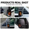 2PCS For Ford Transit Mk8 2014-up For Ford Transit Custom 2012-up Led Rearview Mirror Side Turn Signal Lights Indicato Lamp