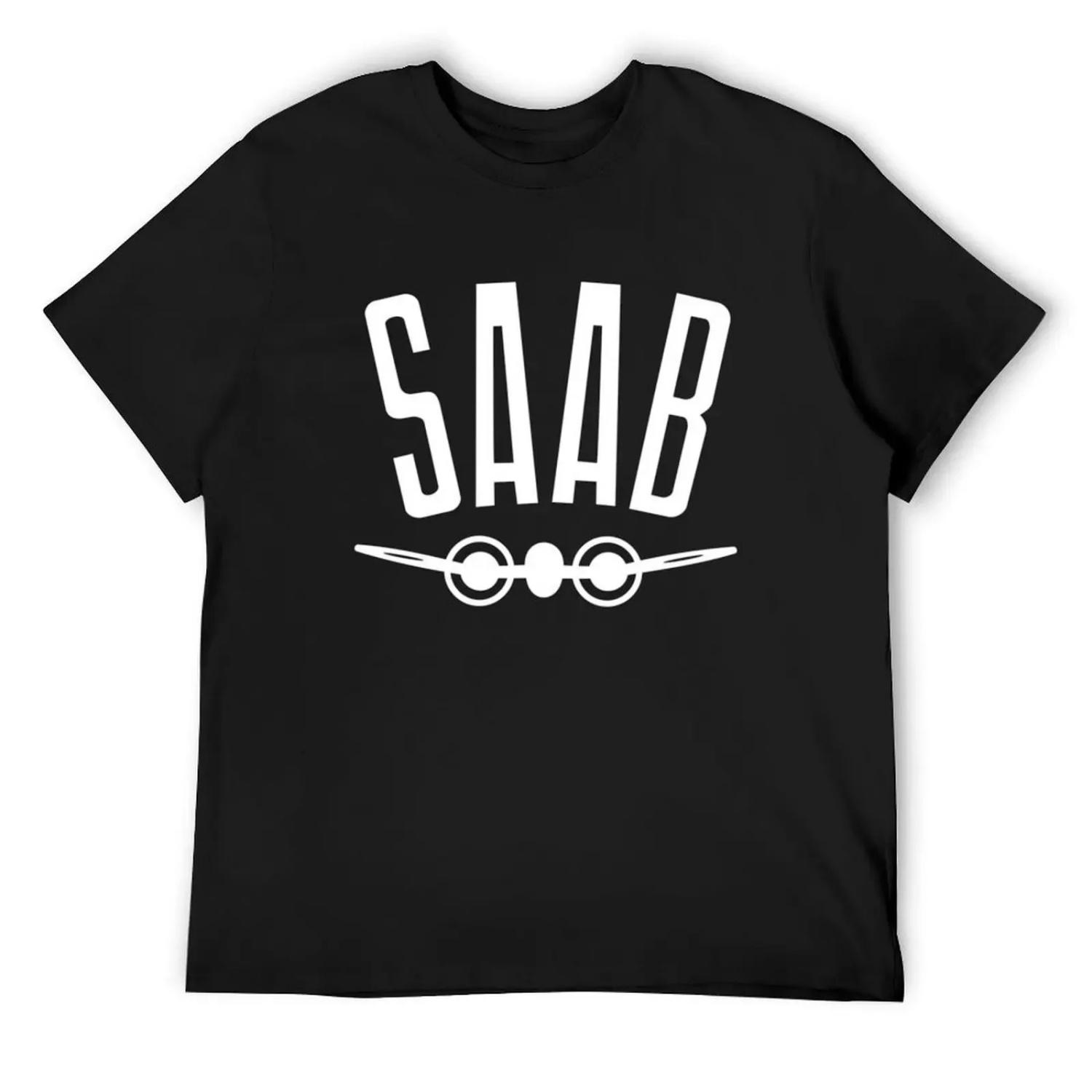 

SAAB - Логотип 1949 года - Ретро Винтажный Шведский Автопроизводитель Футболка быстросохнущая дизайнерские рубашки мужская одежда S разноцветный