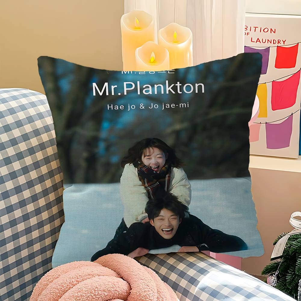Beliebte koreanische Dramen Mr Office Kissenbezug Autokissenbezug 45X45CM Lendenkissenbezug Sofakissenbezug