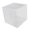 Clear Money Bank Large Capacity Drop Resistant Transparent Ballot Tip Box Acrylic Coin Bank for