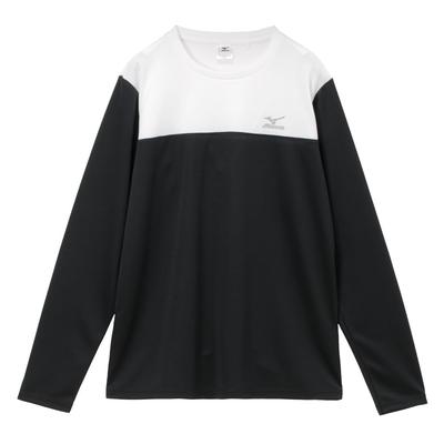 Simple Is Training and Size Size K2JACM13 Quick-Dry Long-Sleeve T-Shirt, Sweat-Wicking Quick-Drying, Men's 2, Black, L,