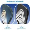 3Pcs Thickened Racquet Protective Sticker PU Paddle Head Edge Guard  Reduce Impact