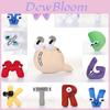 Adorables Poupées en Peluche Lettre A d'Alphabet Lore Jouets Éducatifs pour Bébé