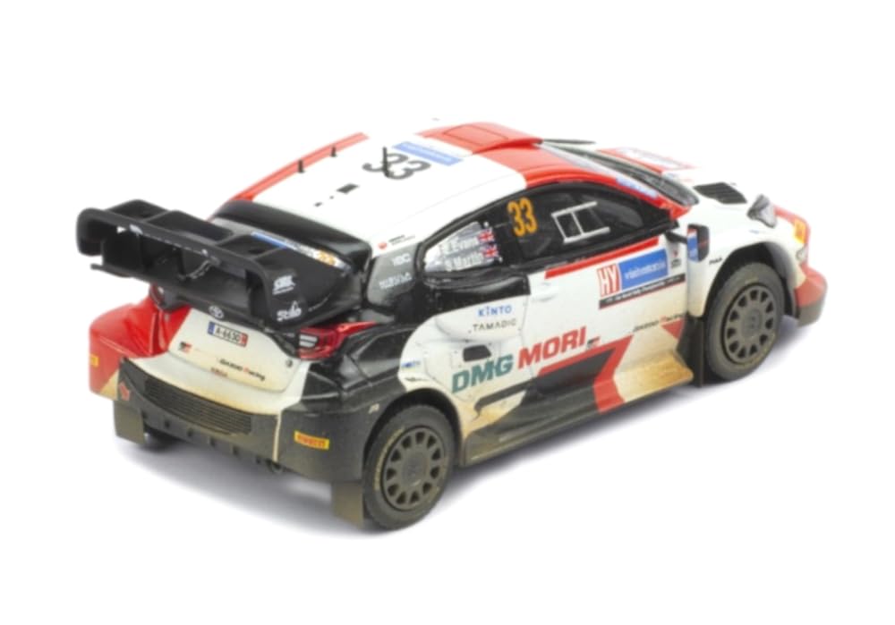 Ixomodel B Toyota GR Yaris RALLY1 2022 Estonia #33 E.Evans/S.Martin 1/43 Scale Model RAM860