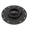 160mm Billet Aluminum Easy Fill Fuel Cell Gas Cap With 12 Hole Cell Bung and Gasket for 12 Screw 5.343 in Screw Holes