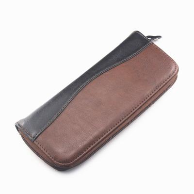 Professional 22Cm Hair Scissors Leather Bag Scissor Pack Thinning Barber Tools Packet Shears Case Hairdresser Scissors Bag