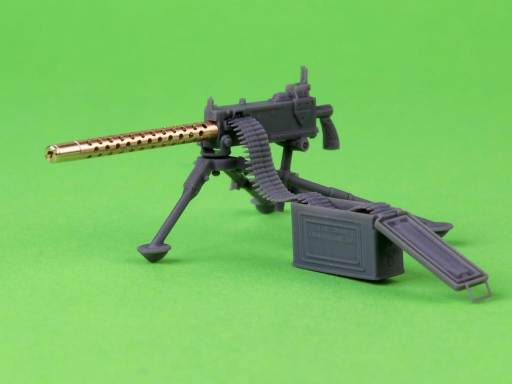 Master Model US Browning M1919A4 caliber machine gun with M2 tripod and M1 ammunition box Plastic model kit parts 1/35 WWII/Modern .30 (7.62mm) -