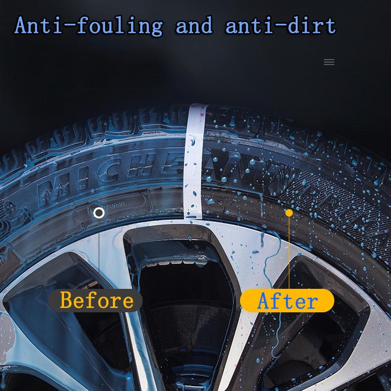 H4Cacle Car Tire Wax Tire Brightener Blackening Durable Tire Coating Agent Cleaning and Maintenance Anti-aging Retreading Polish