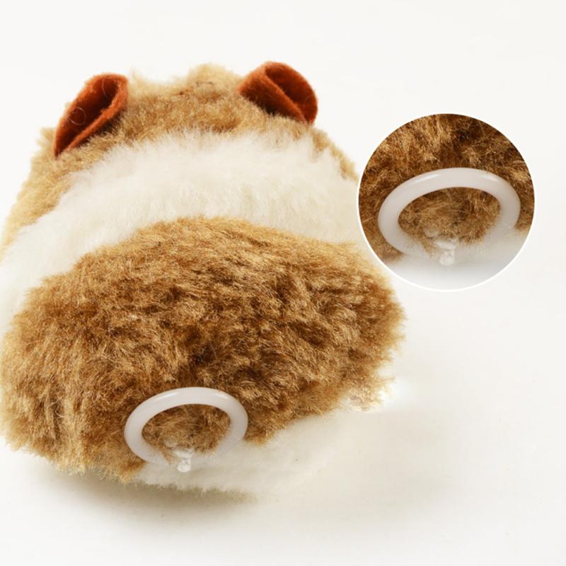 New! Plush Simulation Hamster Manual Funny Interactive Training Toys Pet Supplies For Teasing Dogs Cats