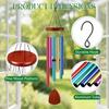 37in Classic Metal Wind Chime - Memorial & Outdoor Decoration Gift