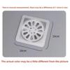 10PCS Self-Adhesive Drain Hair Catcher, Disposable Mesh Sticker for Bathroom Sink Shower Floor Anti-Clogging Waterproof Strainer