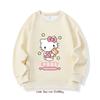 Girls Crewneck Sweatshirt My Melody Sario Cute Hoodie Clothes Kawaii Girls Kuromi Sweatshirt Spring Autumn Sweatshirt Child Tops