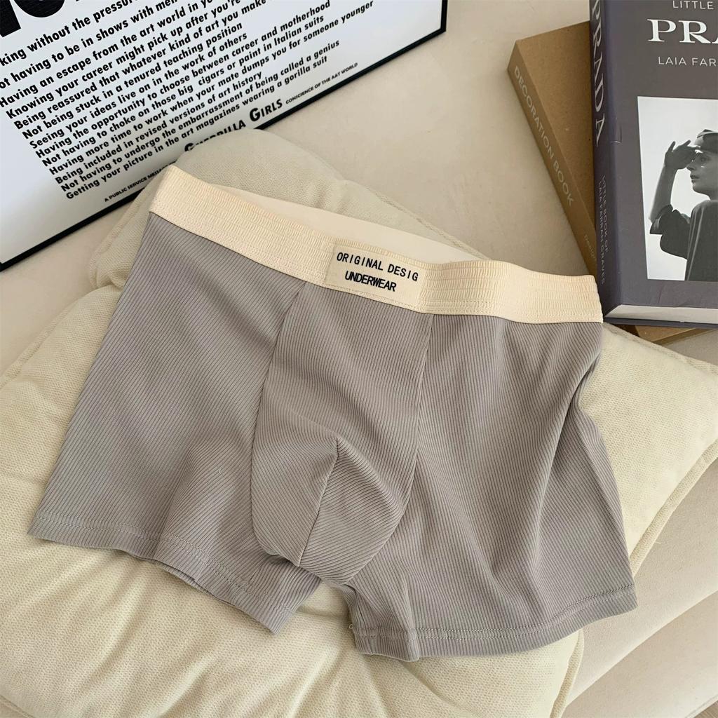 5pcs Comfortable Underwear for Men Loose and Breathable Plus Size Men Square Corner Shorts Four Corner Shorts Boxer Brief