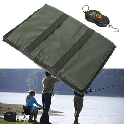 Unhooking Mat Foldable Green/Black Fishing Tackle Gear Tool