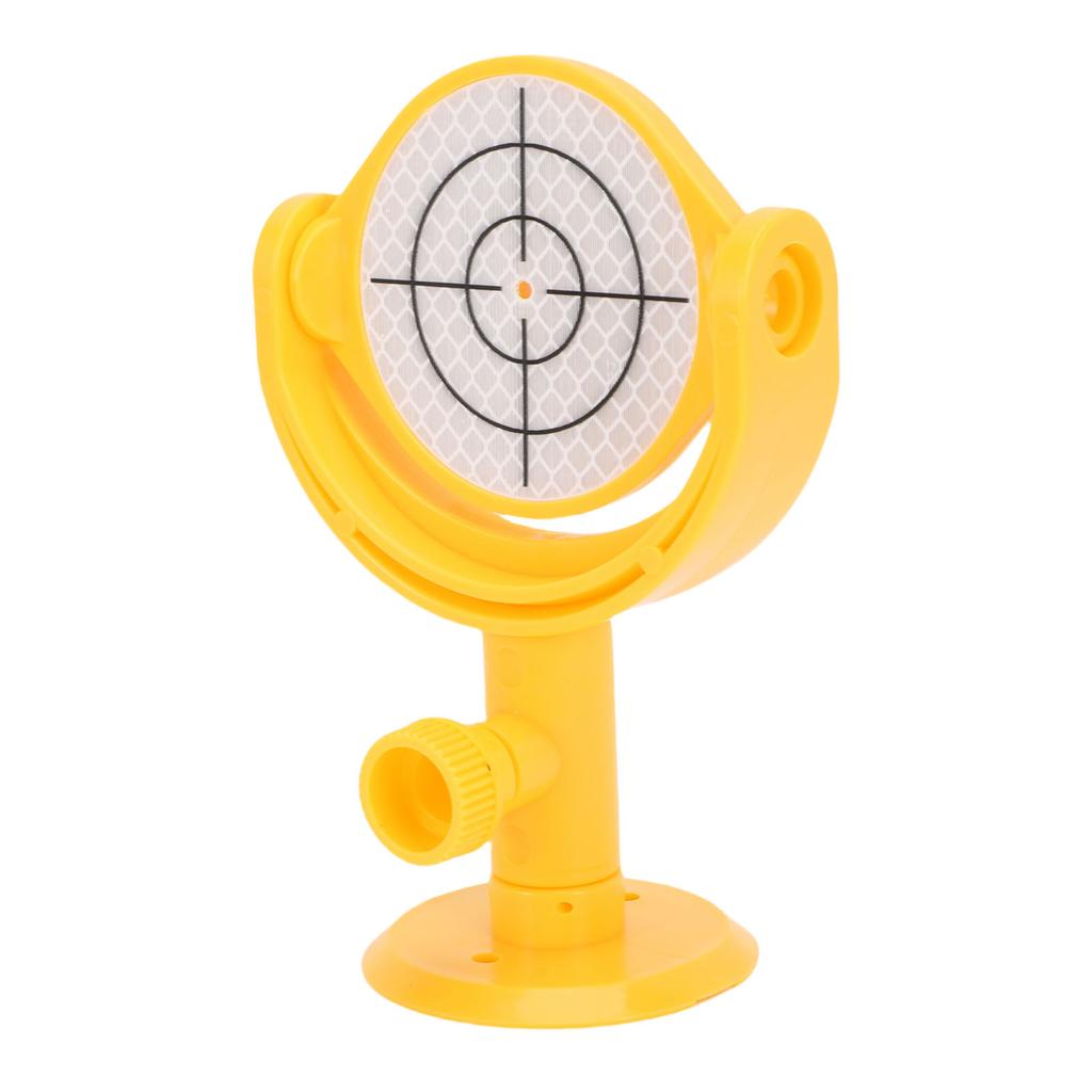 Surveying Prism Reflective Target Sheet Mini Accurate Survey Reflector for Total Station with Tilt Holder Base Mount