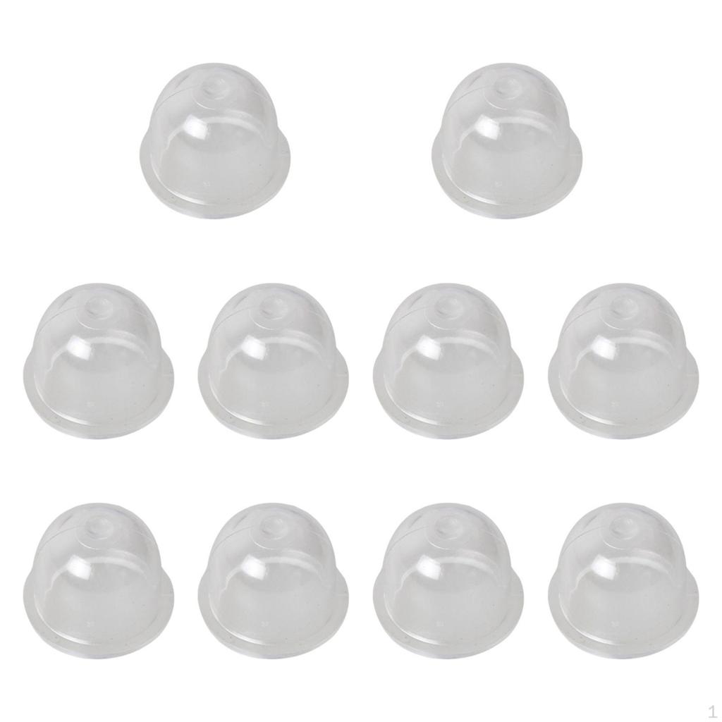0.87inch Primer Bulbs Set Fitment 0.75inch Tall Clear for Brushcutters Accessories Spare Parts
