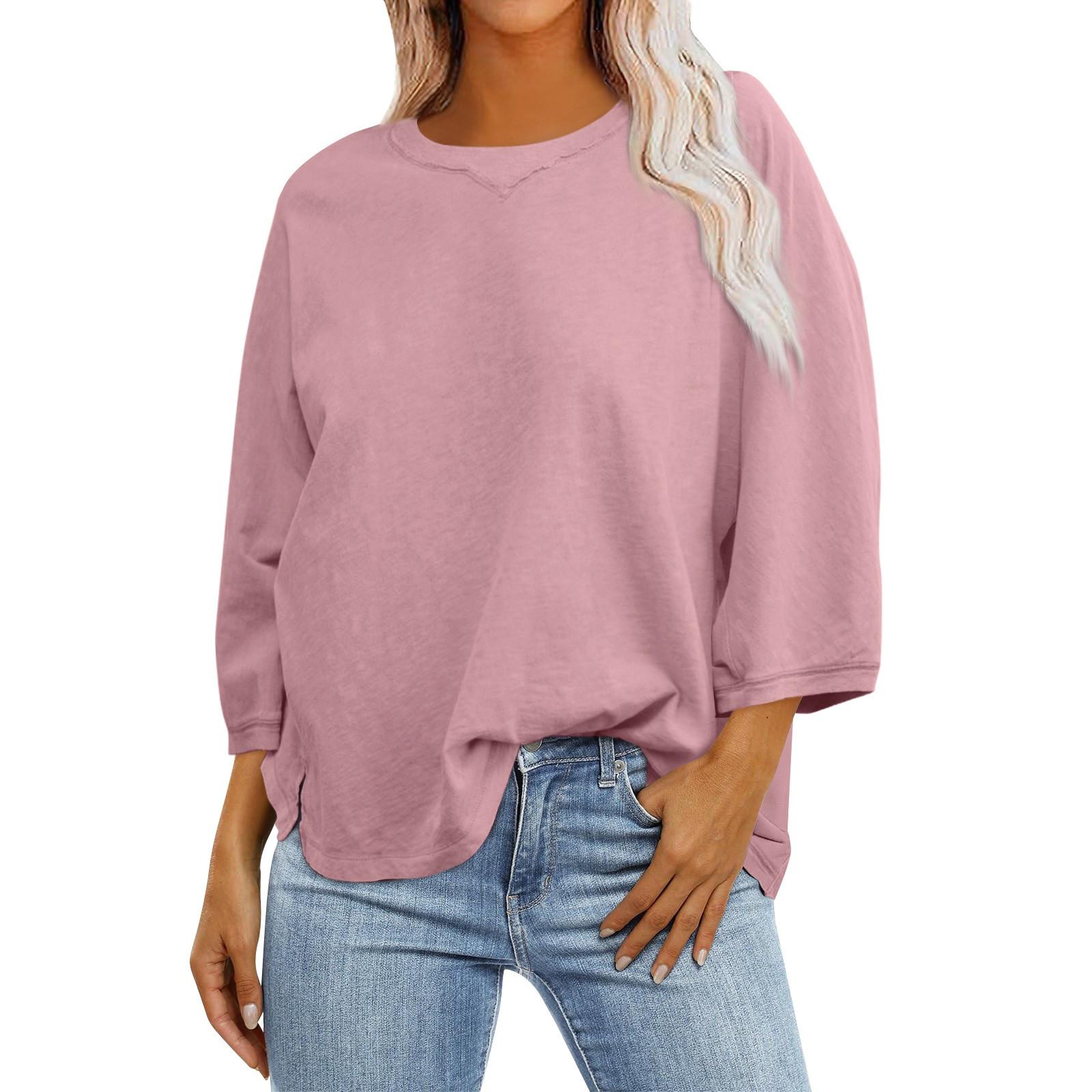 Футболка с пышным подолом на пуговицах — фото 13