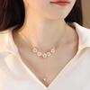 Freshwater Pearl Clavicle Necklace - Summer 2022 Gift for Women, Mom, or Girlfriend