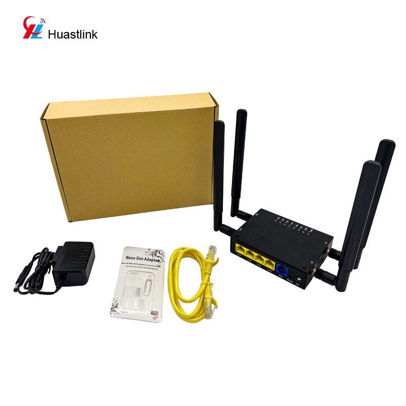 Europe Hot Selling Huastlink HC540 4G Cellular Router Openwrt WI-FI 802.11b 4G LTE Modem Sim Card Slot 300mbps Max LAN Data VPN