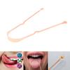 1Pc Pure Copper Tongue Scraper Copper Tongue Cleaner Oral Cleaning Tools