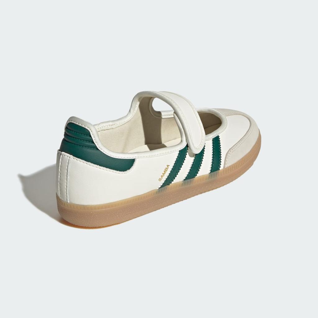 adidas SAMBA JANE IH6485 Women's Originals Sneakers Off White / Collegiate Green / Gold Metallic