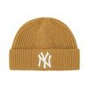 MLB Acrylic Beanies Unisex Mustard Yellow Fashion 32CPB2011
