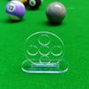 Billardstock Schlagtrainer Poolstock Übungstrainer Mit Anti-Rutsch-Basis Acryl Pool Trainingshilfe Für 8-Ball