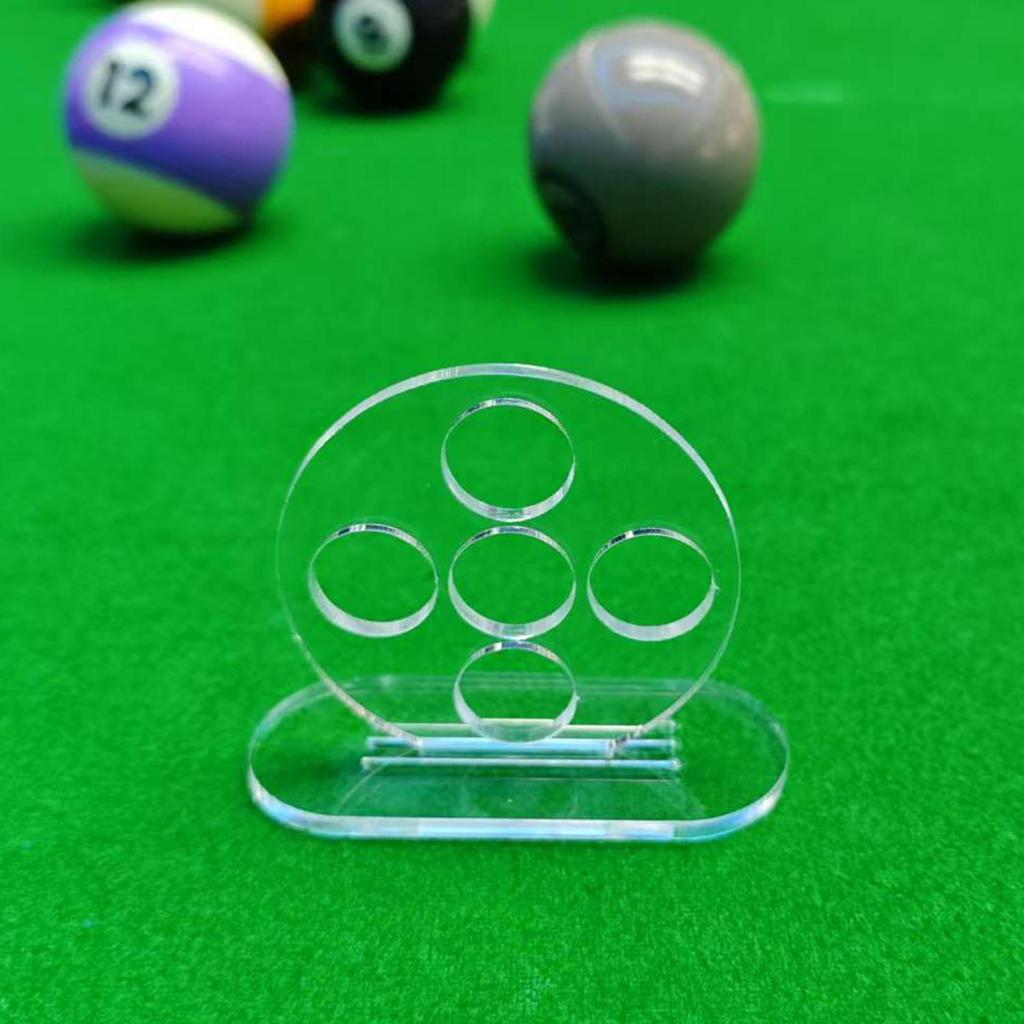 Billardstock Schlagtrainer Poolstock Übungstrainer Mit Anti-Rutsch-Basis Acryl Pool Trainingshilfe Für 8-Ball