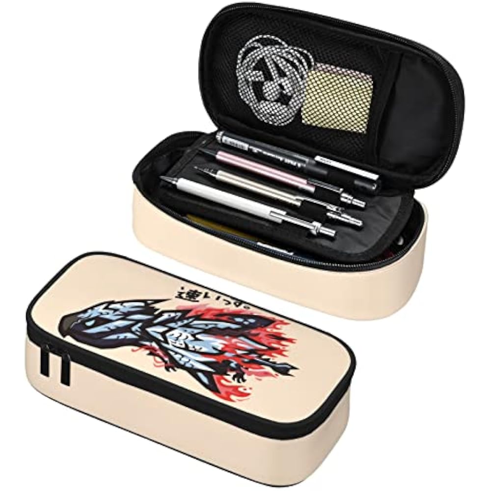 pencil case pencil case pencil case monster hunter pencil case pen pouch pen box pen bag makeup p...