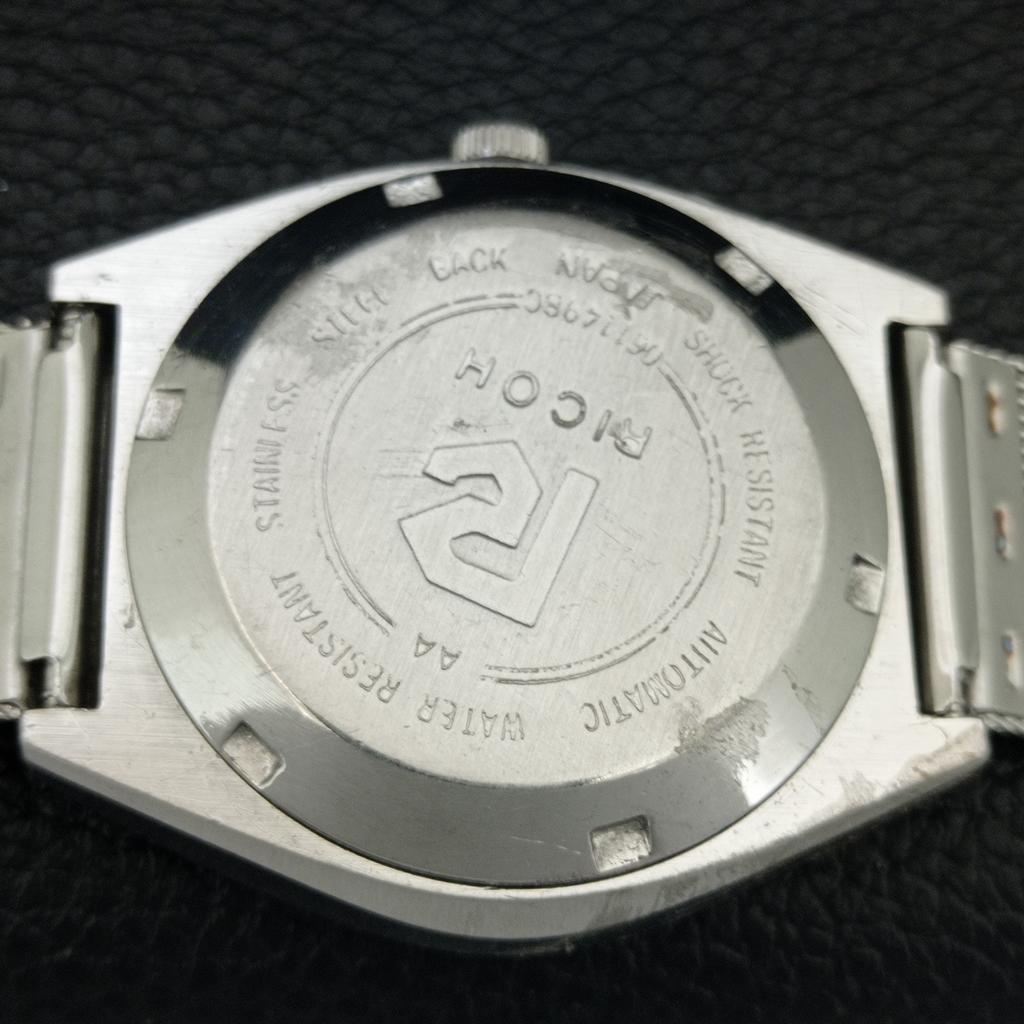 VINTAGE RICOH R31 AUTOMATIC JAPAN MENS ORIGINAL DIAL WATCH a709437-1