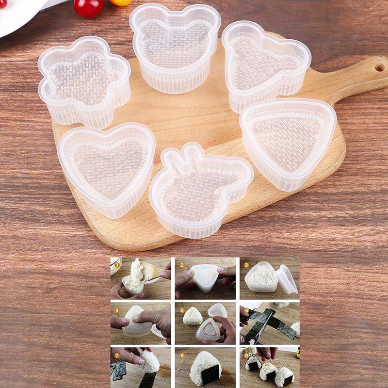 1 sada sushi nori rýže forma bento sendvič DIY nástroj kuchyňské pečení nori sushi nástroj