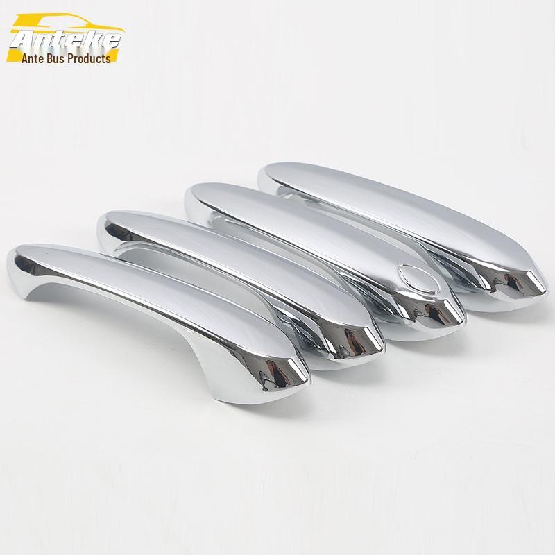 

18 X3 Handle Bright Strip & Armrest Buckle Trim Sticker for Car Accessories