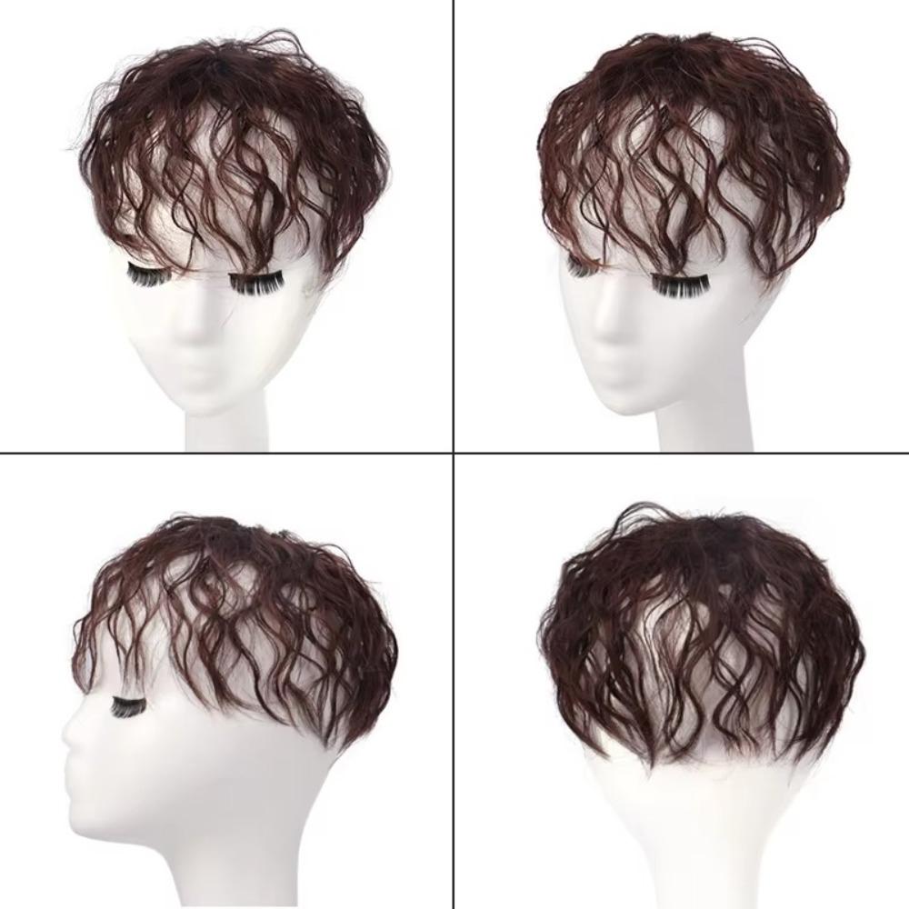 Náhradní vlasová paruka Neviditelný díl Pokrytí vlasů Reissue Bezšvový klip