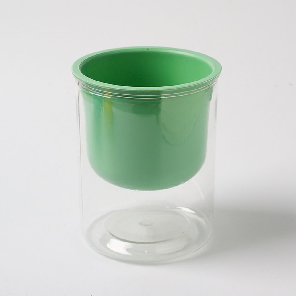 

Для суккулентов, прозрачные креативные горшечные растения, автоматическое водопоглощение, цветочный горшок, смола зелёный