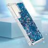 Bling Glitter Liquid Quicksand Phone Case For Samsung Galaxy S25 Edge S24 S23 S22 Ultra S21 Plus S20 FE 5G Anti Fall Clear Cover