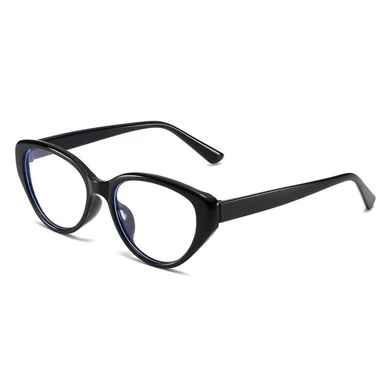5 pcs Vintage Brown Cat Eye Reading Eyeglasses for Women Girls Fashion Blue Light Blocking Lens Glasses Vacation Eyewear