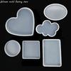 Silicone for DIY Coaster Resin Epoxy Mold Cup Mat Tray Tea Coaster Resin Molds Silicone Wine Glass Coasters Clay Plate Mould