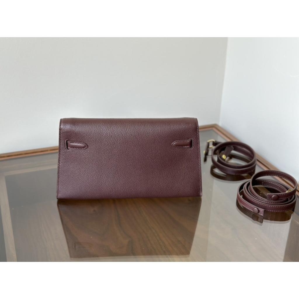 Kazilan Kelli Unterarmtasche Obermaterial Ziegenprint Clutch Ein Schulter-Crossbody-Funktionstasche Trendige Clutch-Tasche