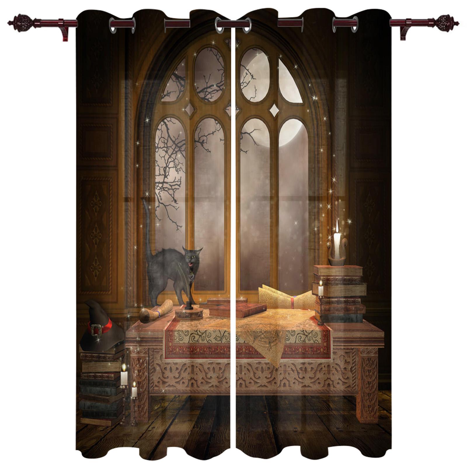 Франция Дворец Окна Шторы Спальня Гостиная Окна Шторы Кухня Украшения Жалюзи Занавес 135W — фото 19