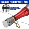 Fishing Reel Balances For Efficient Fishing Experiences Aluminiums Alloys Fishing Reel Stand Fishing Wheel Stabilizers