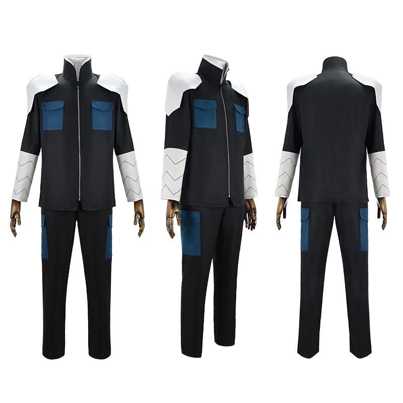Monster #8 Hoshina Soushiro Black Team Uniform Cosplay Costume for Men