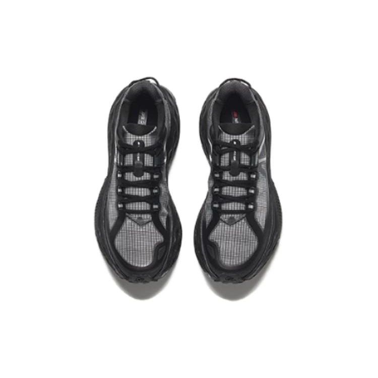 Anta Champion Series Outdoor Trail Running Shoes Lightweight Breathable Low Top Women Sneakers Black 122426623A-3