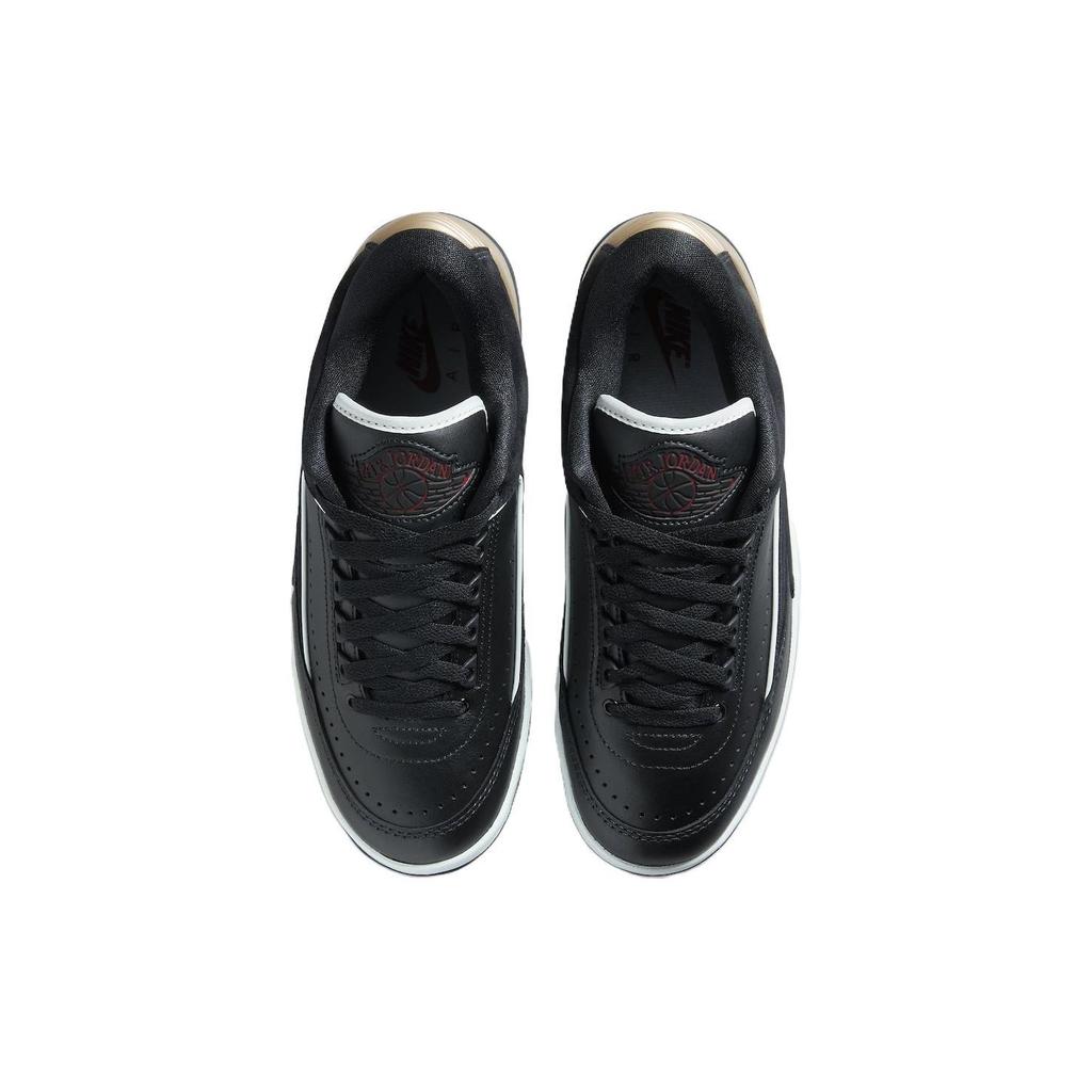 Jordan 2 Retro Low Black Metallic Gold Women's DX4401-001