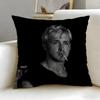 Popular Actor Ryan Gosling Cushion Cover Soft  EasyWash Pillow Case  Versatile for Couch Bed Travel and Office