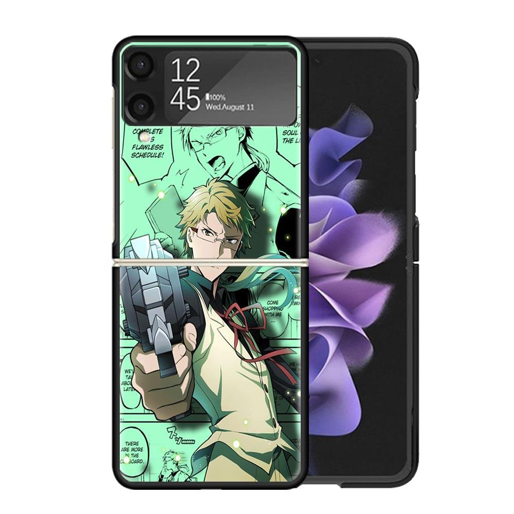 Bungo Stray Dogs Manga Clear Phone Case For Samsung Z Flip 7 6 5 4 3 Galaxy ZFlip7 ZFlip6 ZFlip5 ZFlip4 ZFlip3 5G Print Cover Z
