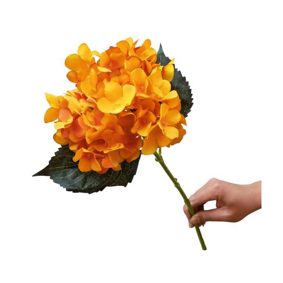 

Искусственная гортензия Устойчивый к УФ-лучам Искусственный шелковый цветок Домашний Свадебный Вечеринка Детский праздник Центральный элемент стола Внутреннее Наружное Искусственное украшение